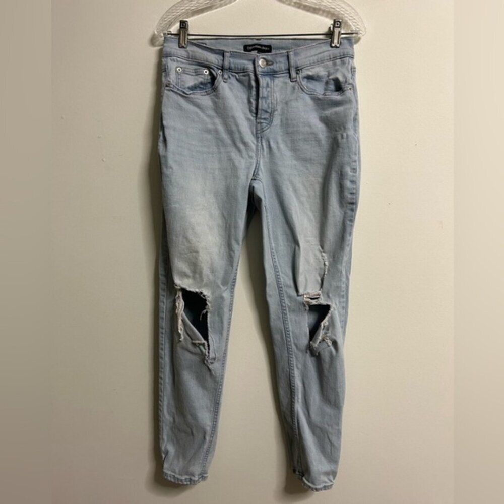 Calvin Klein Ripped Skinny‎  Jeans